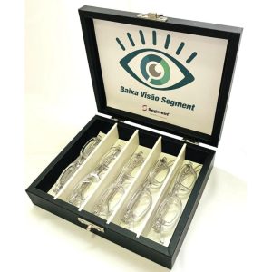 Caixa com 5 óculos Microscópios - Imagem 1