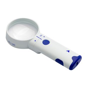 Lupa Manual Iluminada Com Led 12D
